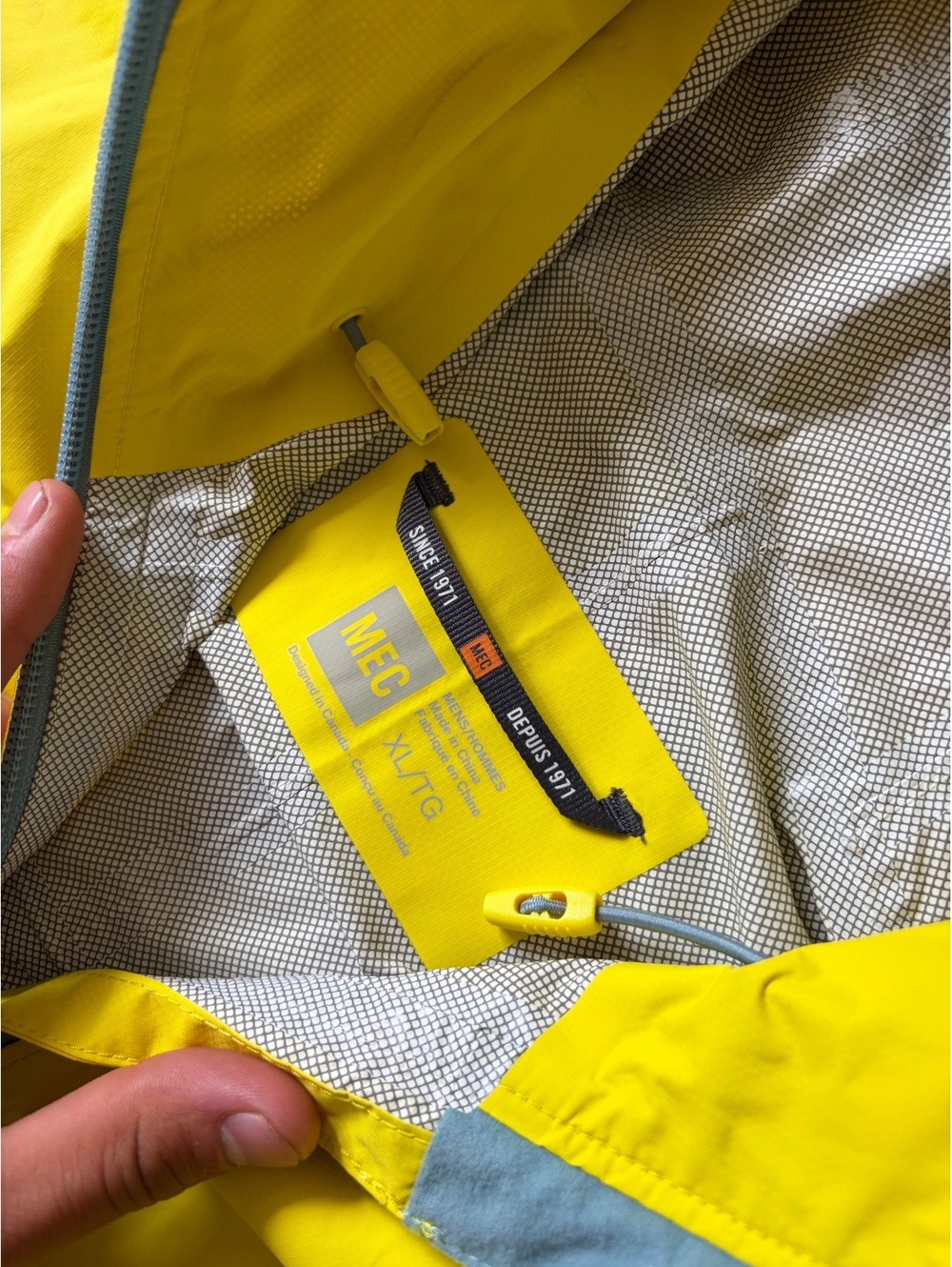 MEC shell jacket XL - Picture 3 of 5